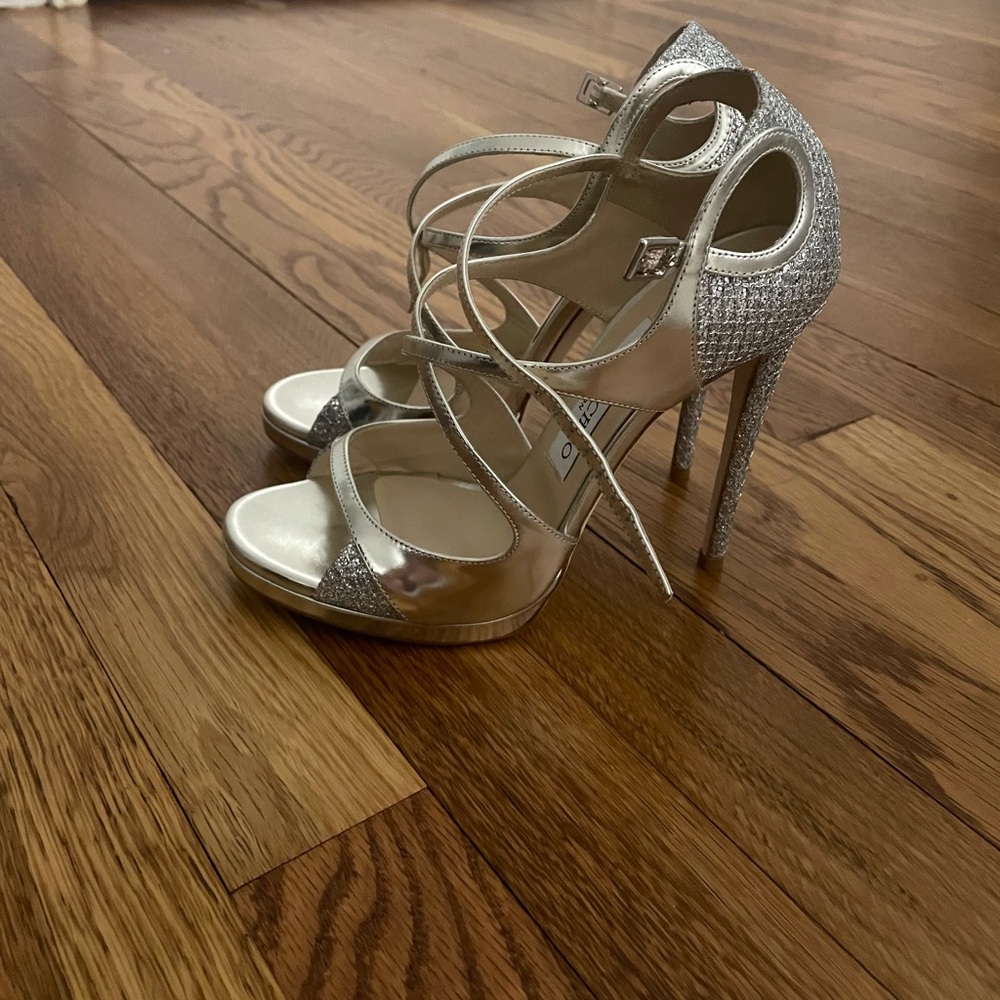COPY - Jimmy Choo Shoes silver 6